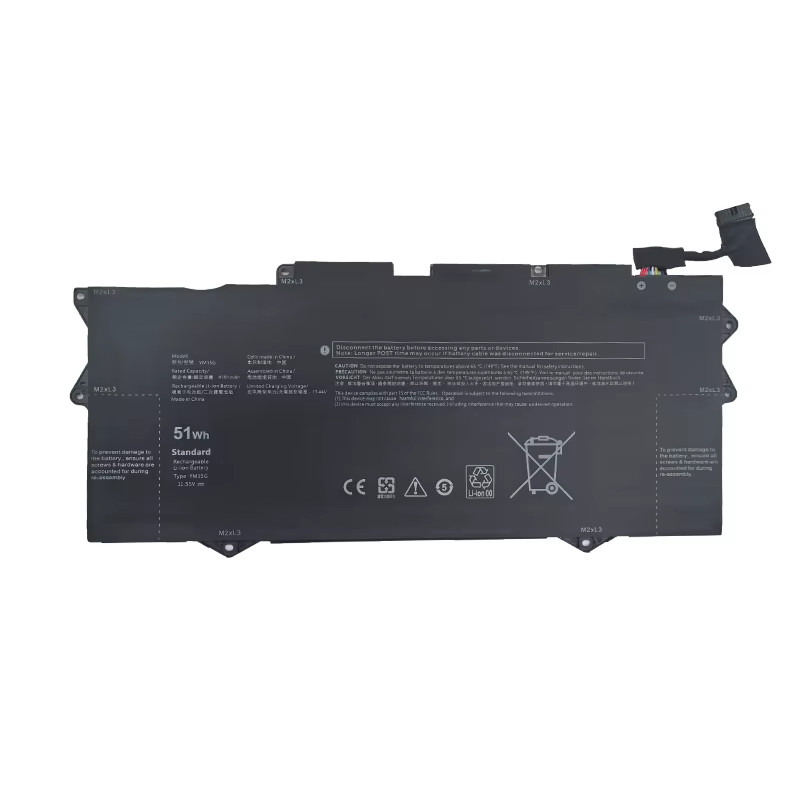 YM15G 51Wh 4191mAh 11.55V Laptop Battery for Dell XPS 13 9315 0G9FHC G9FHC