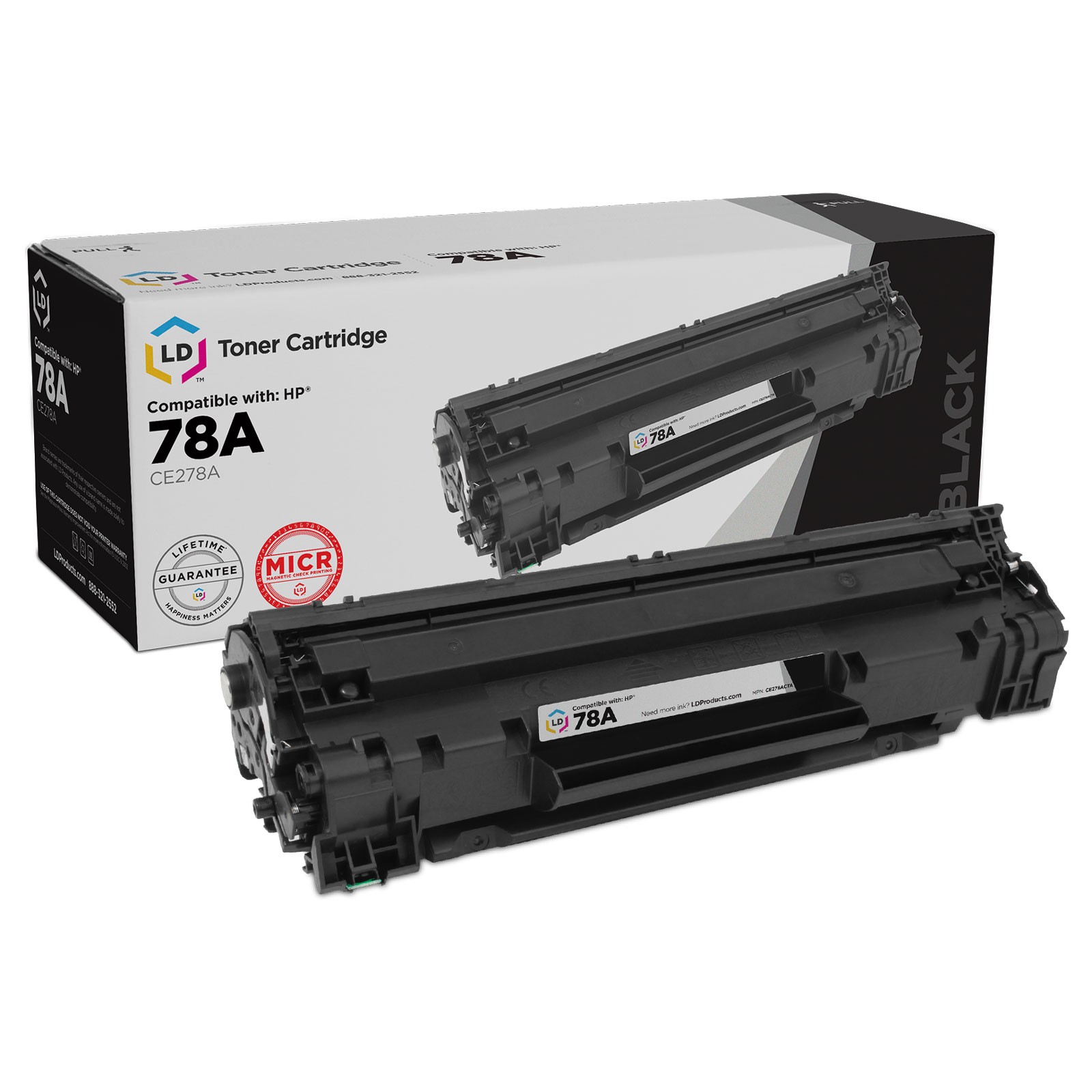 LD Replacement for HP 90A MICR Black Toner CE390A LaserJet M4555 M601 M602 M603