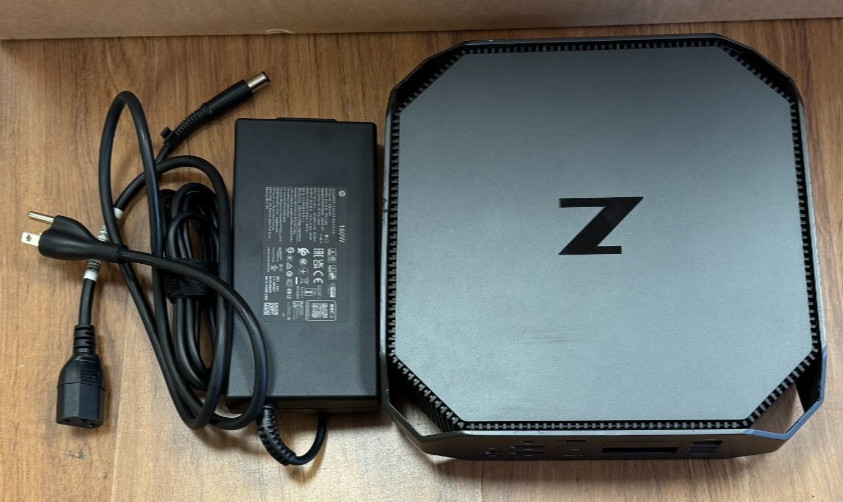 HP Z2 G5 Mini i7 i7-10700 16GB 512GB - Nvidia Quadro P620 4GB - 280W OEM Adapter