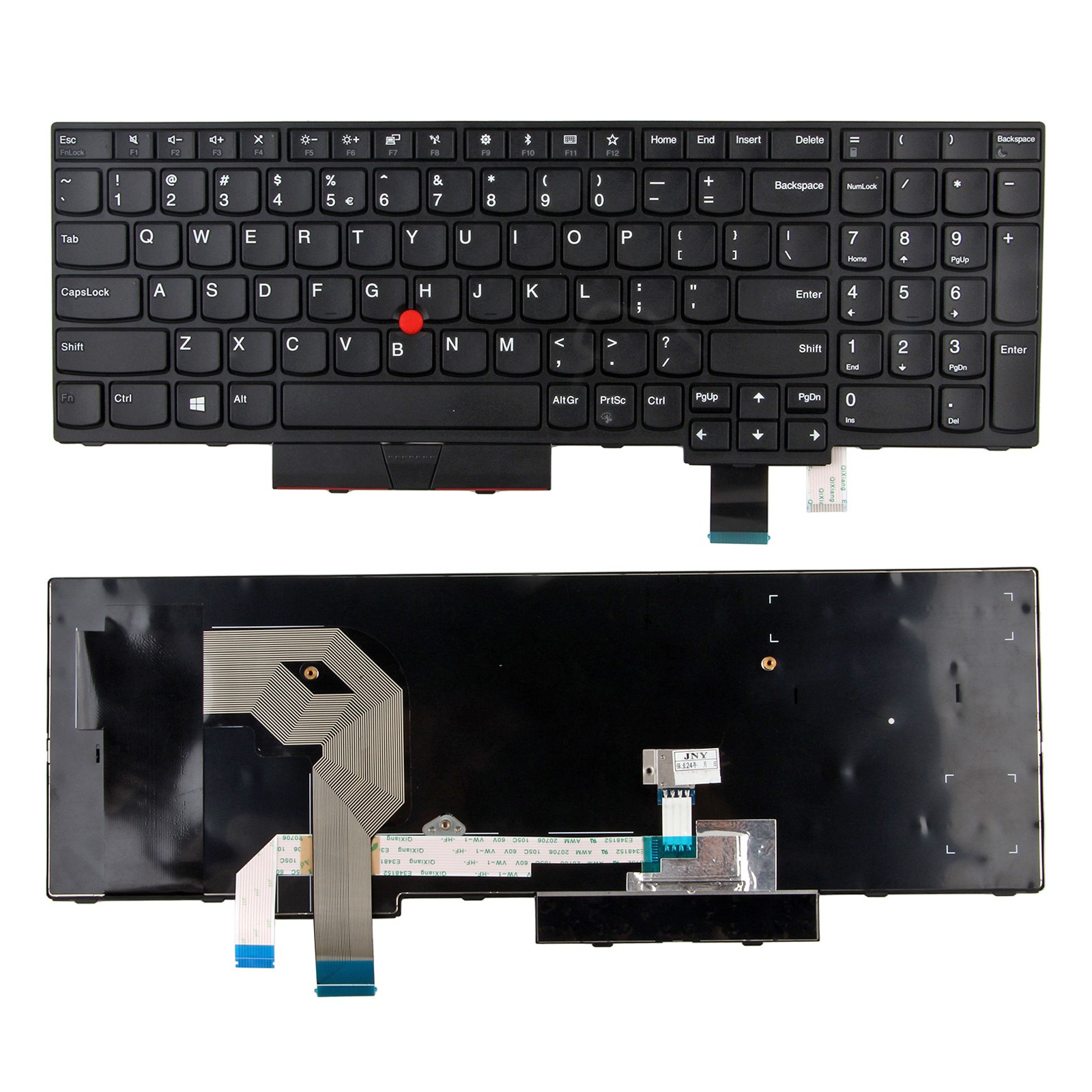 Keyboard For Lenovo Thinkpad T570 T580 A475 A485 P51S P52S 01HX459 01AX364 USA