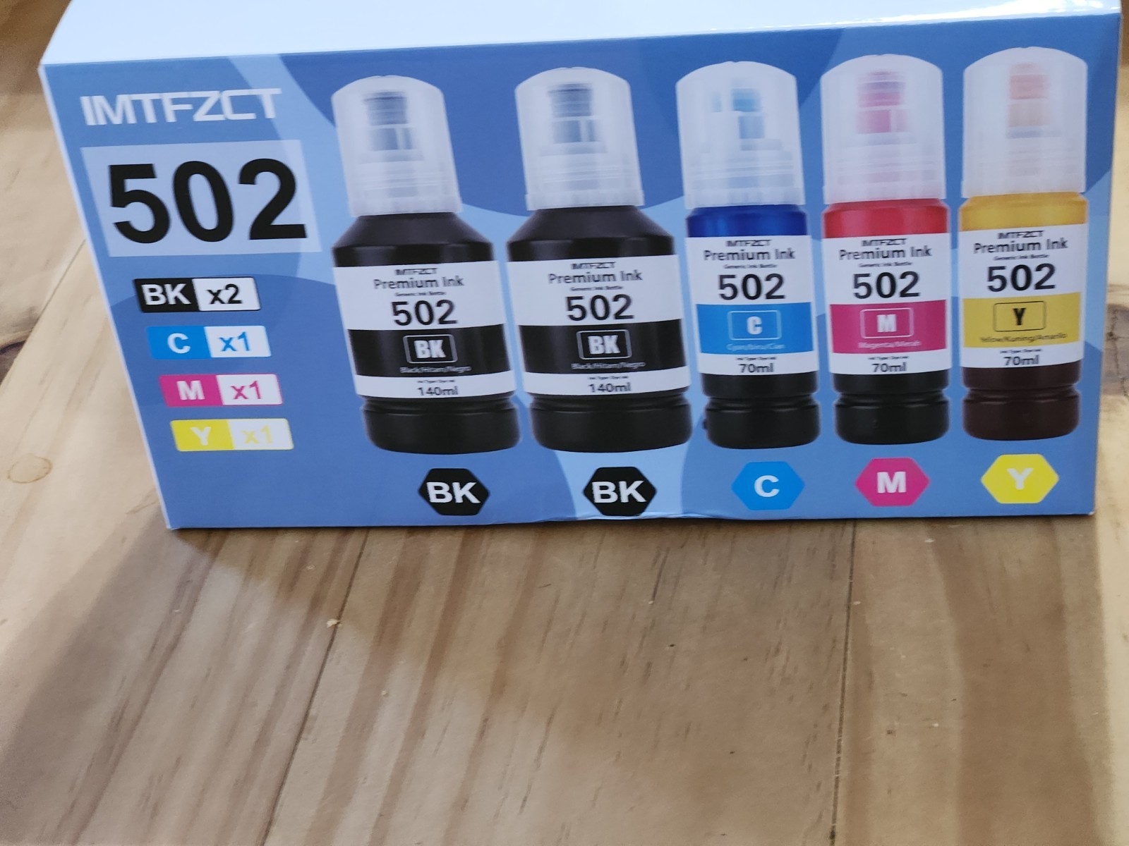 PREMIUM INK 5PK Premium Refill Ink 502 NEW, SEALED