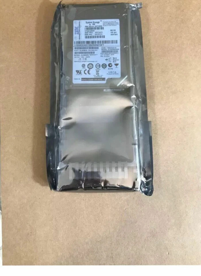 NEW IBM 00Y2505 00MJ147 00Y2431 00Y5708 900GB 10K 6G 2.5" SAS V3700 Hard Drive