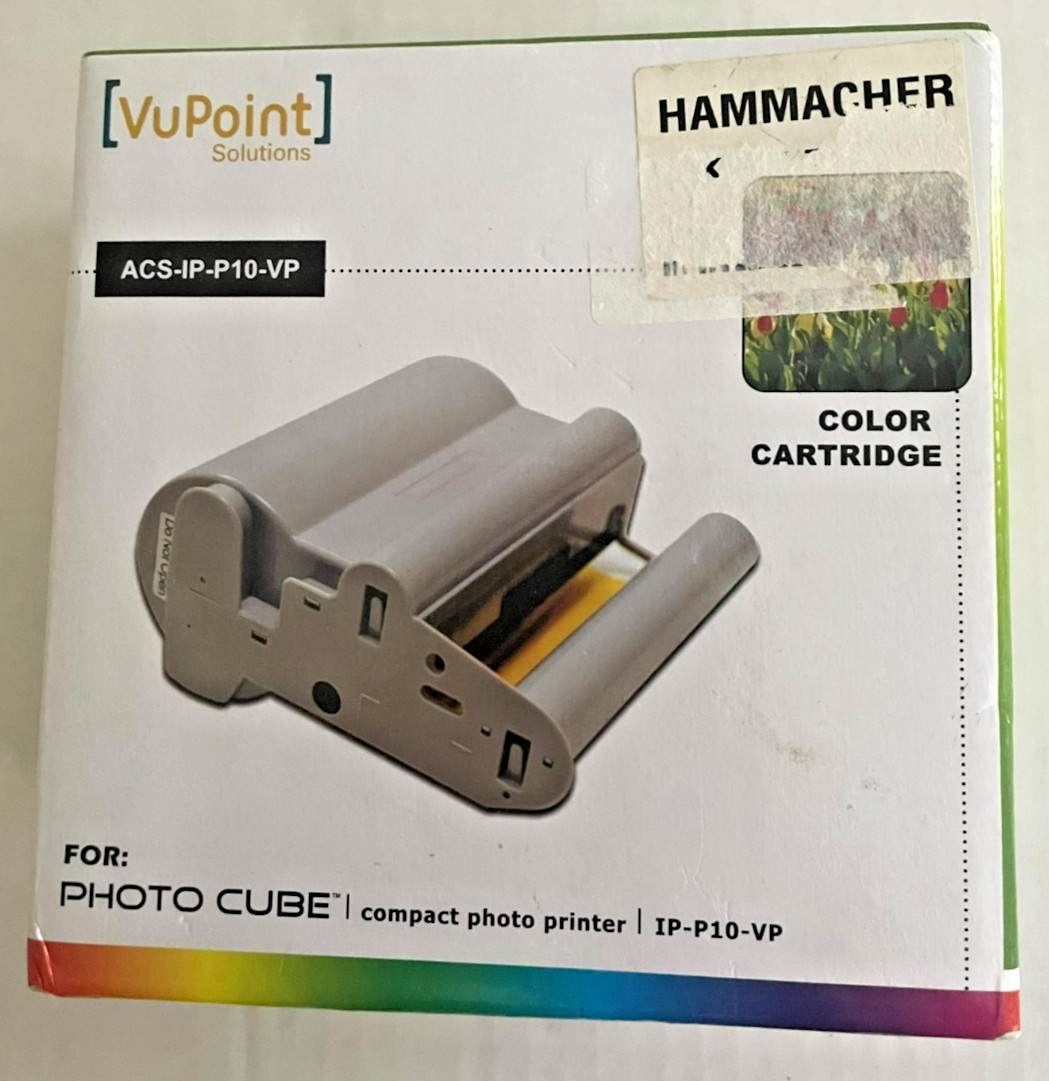 VuPoint ACS-IP-P10-VP Photo Cube Color Cartridge Ink, New