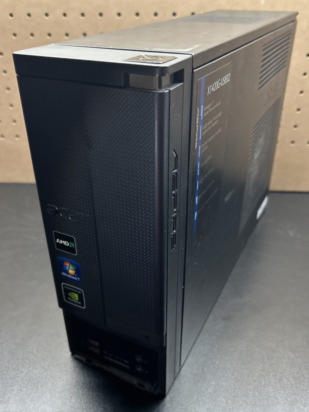 Acer Aspire X1420G SFF Desktop AMD Athlon II 8GB RAM 500GB HDD Windows 10
