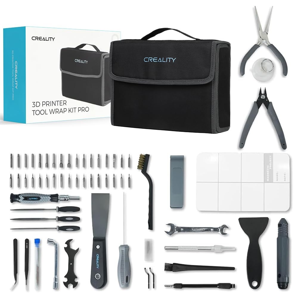 Creality 74 Pcs 3D Printer Tools Kit with Storage Bag, 3D Printer Accessories To