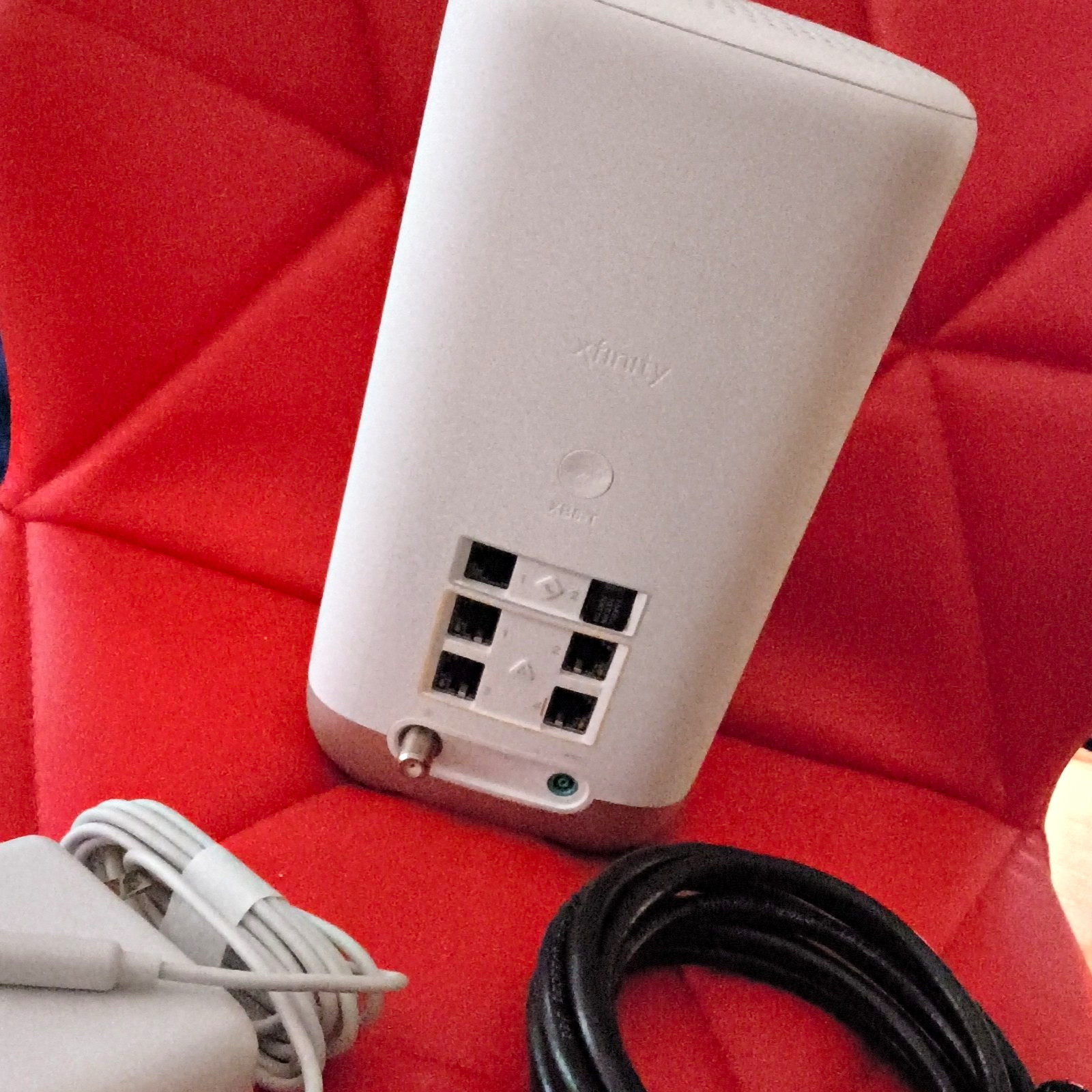 Xfinity xFi Gateway Wireless Router, 4-Port Ethernet (RJ-45), White