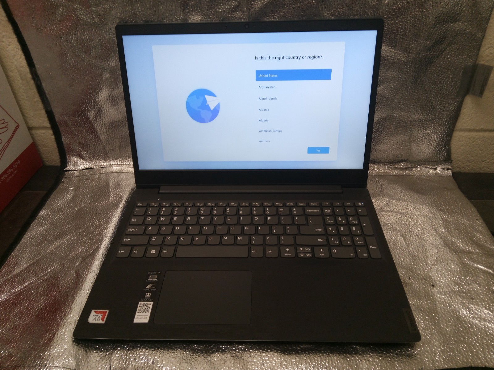 Lenovo IdeaPad S145-15AST Amd A6-9225 Radeon R4 4GB 1 TB Windows 11 Pro