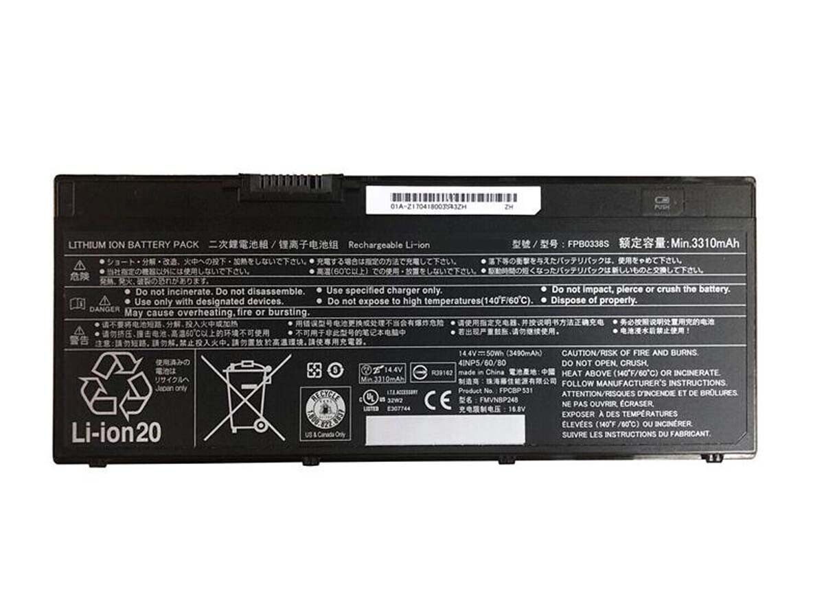 Genuine Battery FPB0338S For Fujitsu LifeBook E4411 E4511 E458 E459 E548 E549