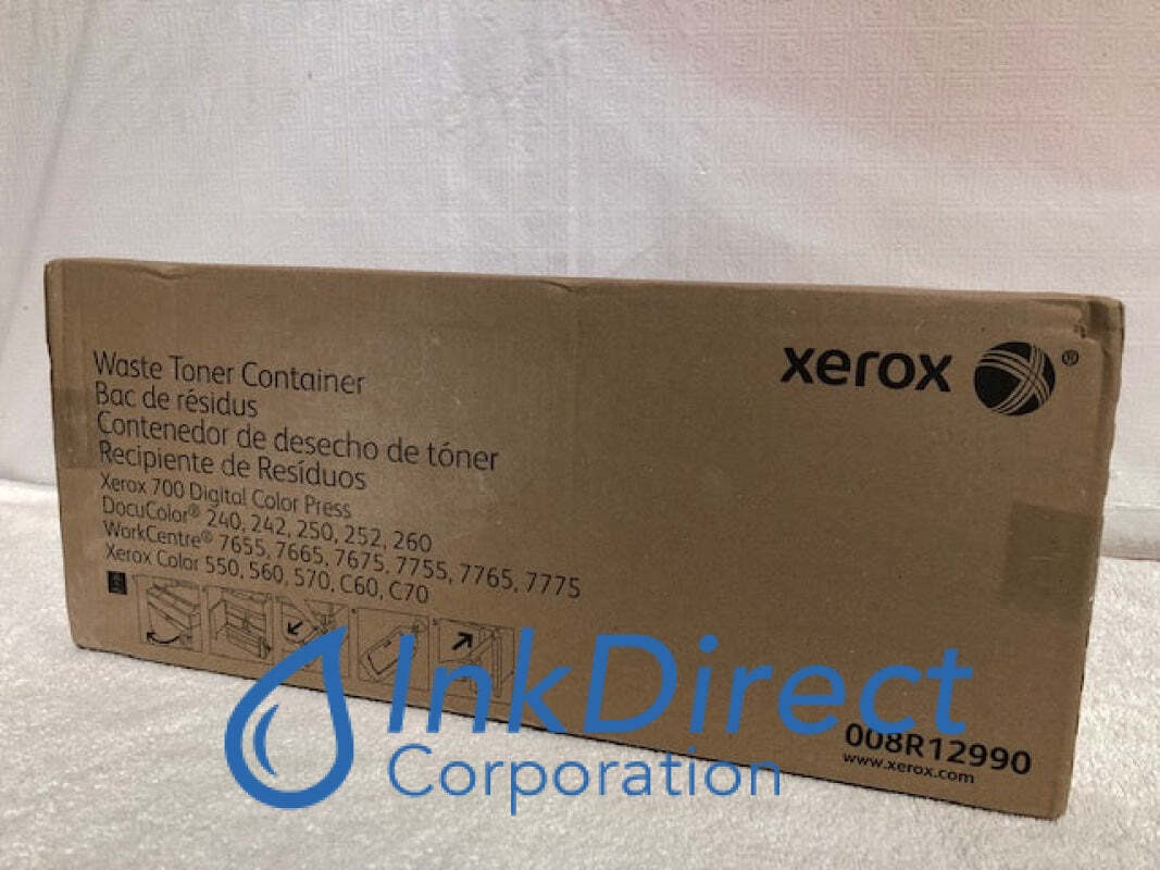Xerox 8R12990 008R12990 8R12991 Doc 240 Color 550 Waste Container