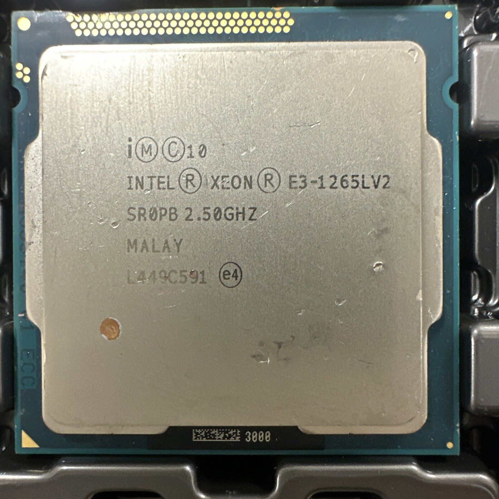 Intel Xeon E3-1265L V2 LGA1155 CPU Processer Quad-Core 2.5GHz 8M Grade C
