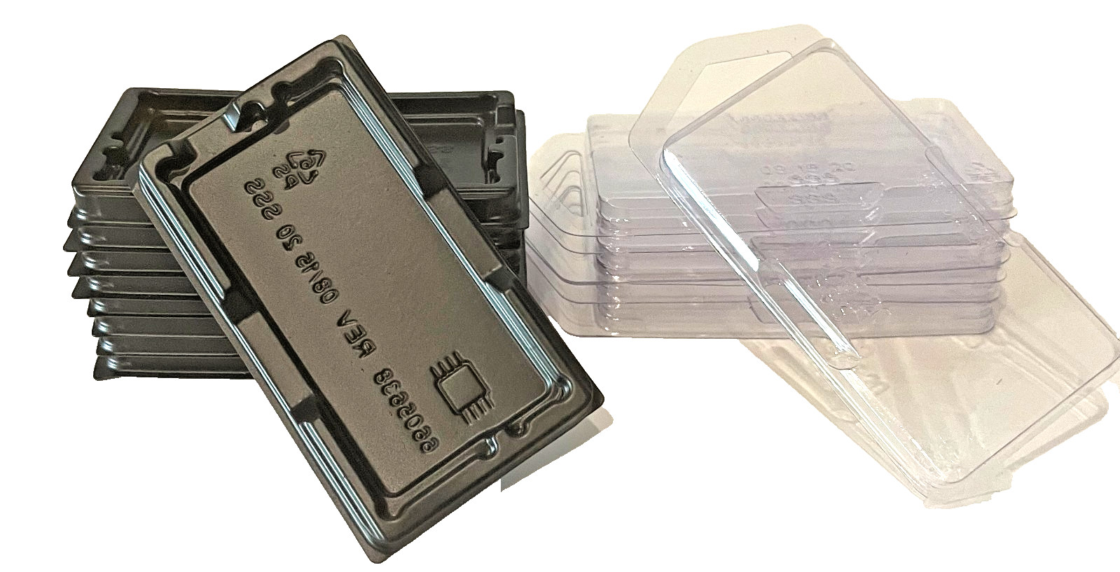 50 X  DDR4 DDR5  Memory RAM Clamshell Case for SO DIMM SO-DIMM Anti Static ESD