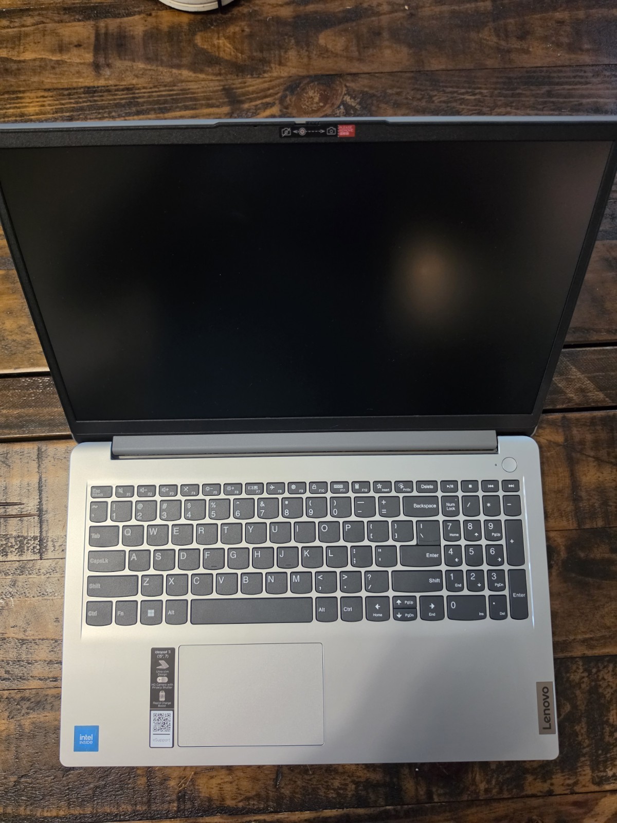 Lenovo IdeaPad 1 15.6" Celeron N4500 8GB 128GB eMMC Win 11 Pro Gray