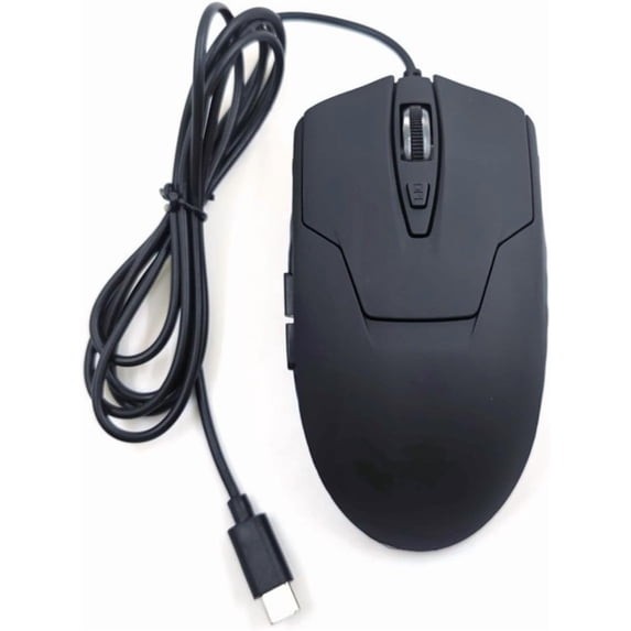 6-Button Quiet Click Computer Mouse - 4 DPI Speeds