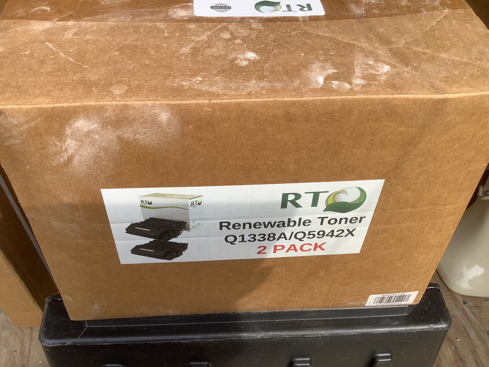 RT Q1338A 38A  Q5942X 42X Renewable Toner Cartridge 2PK  ForHP LaserJet Printer