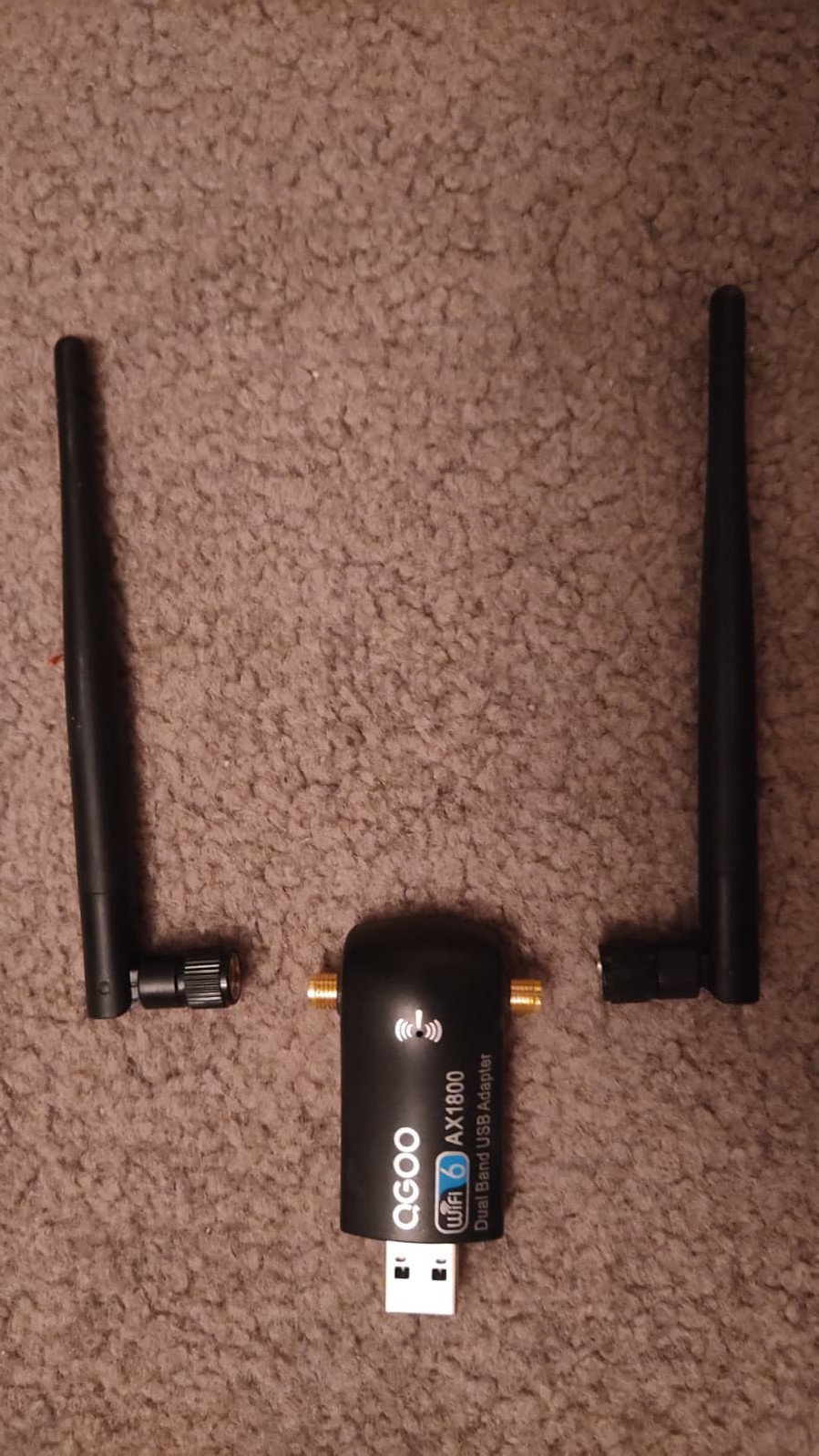 NEW PRICE - QGOO XHT-6B16 USB WiFi6 Adapter Dual-Band AX1800 Windows Tested