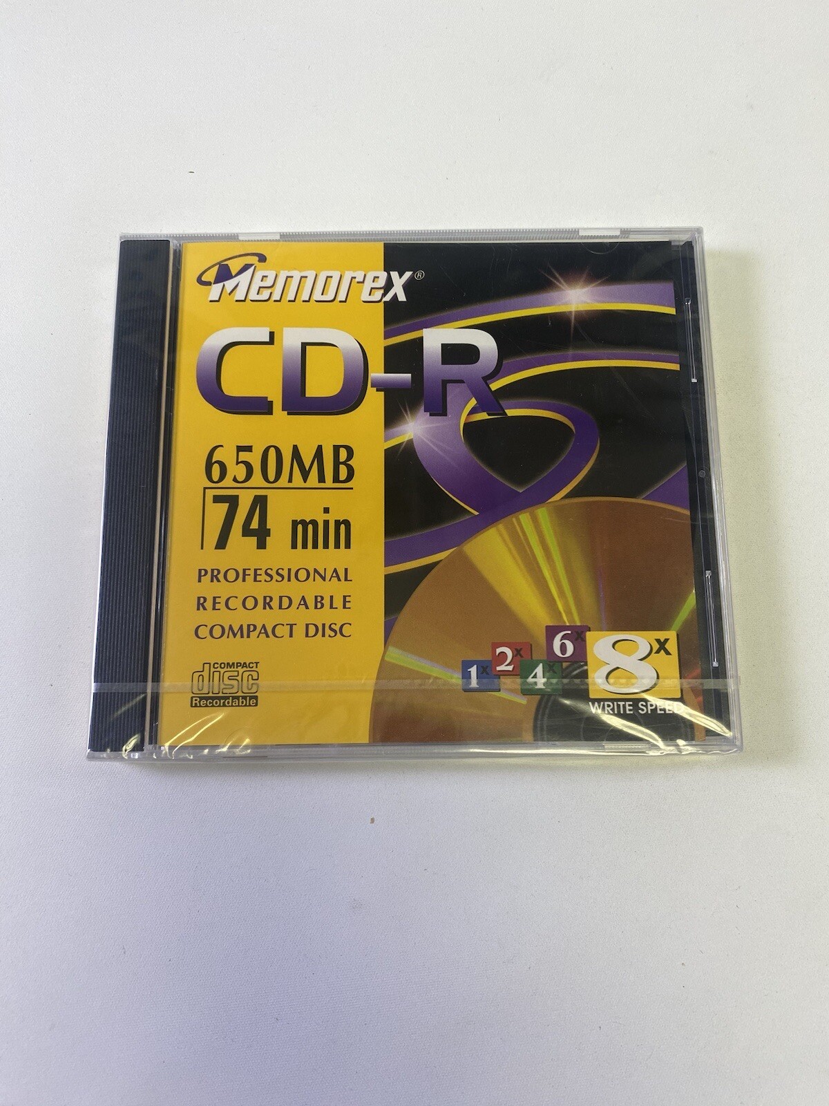 Memorex CD-R 650MB 74min Recordable Compact Discs 3202-3108 Sealed New