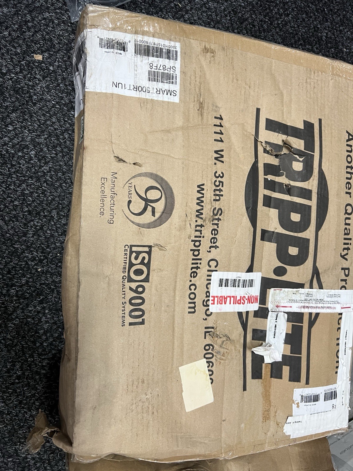Tripp Lite UPS 500VA 300W SMART500RT1U Damage Box (New)￼