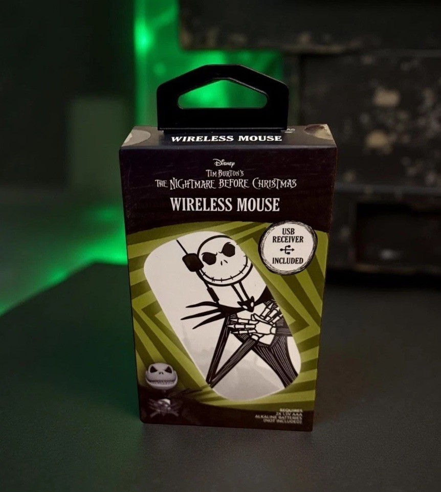 Tim Burton's Nightmare Before Christmas Jack Skellington Wireless Mouse