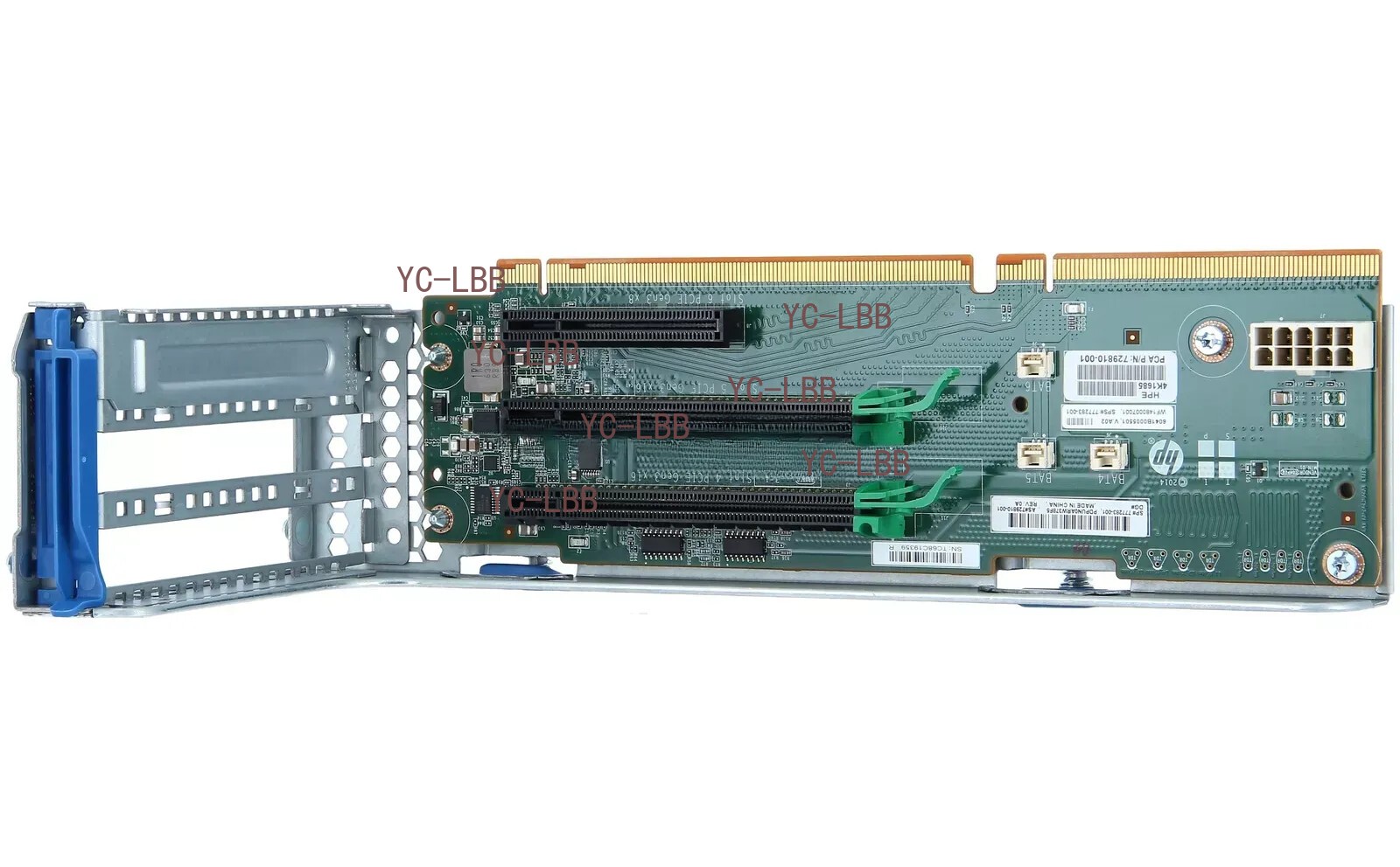 HP DL380 G9 729810-001 777283-001 Secondary Slot GPU Ready Riser Kit