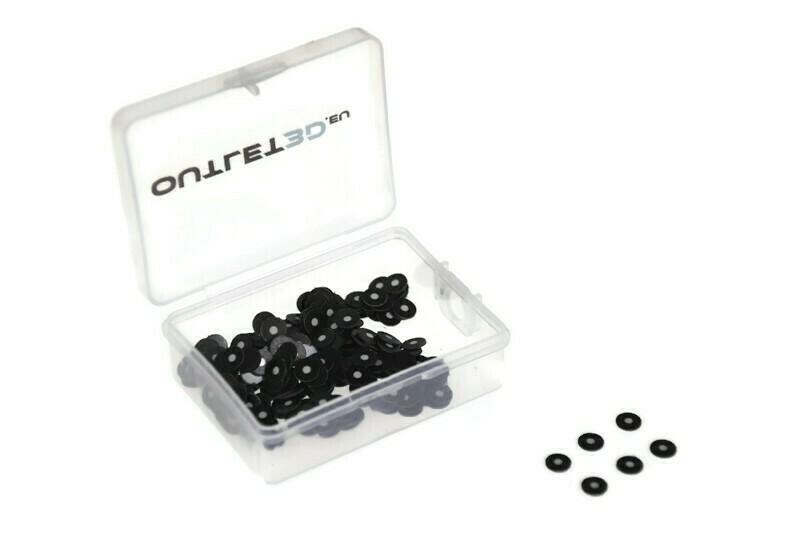Magnetic reflective reference points 2mm, 300pcs - Markers - 3D Scanning