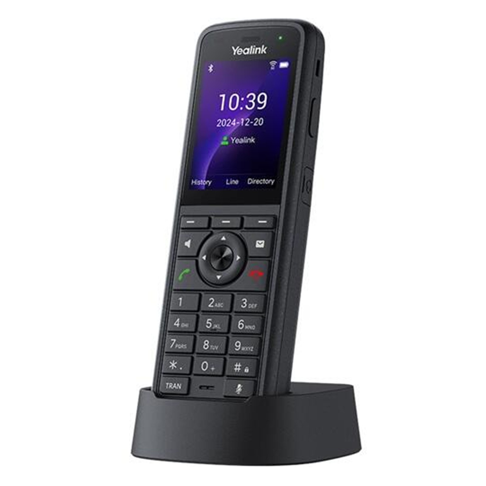 Yealink 1301221 AX86R Wi-Fi 6 IP Phone Cordless Bluetooth IP67 2.4 Color LCD