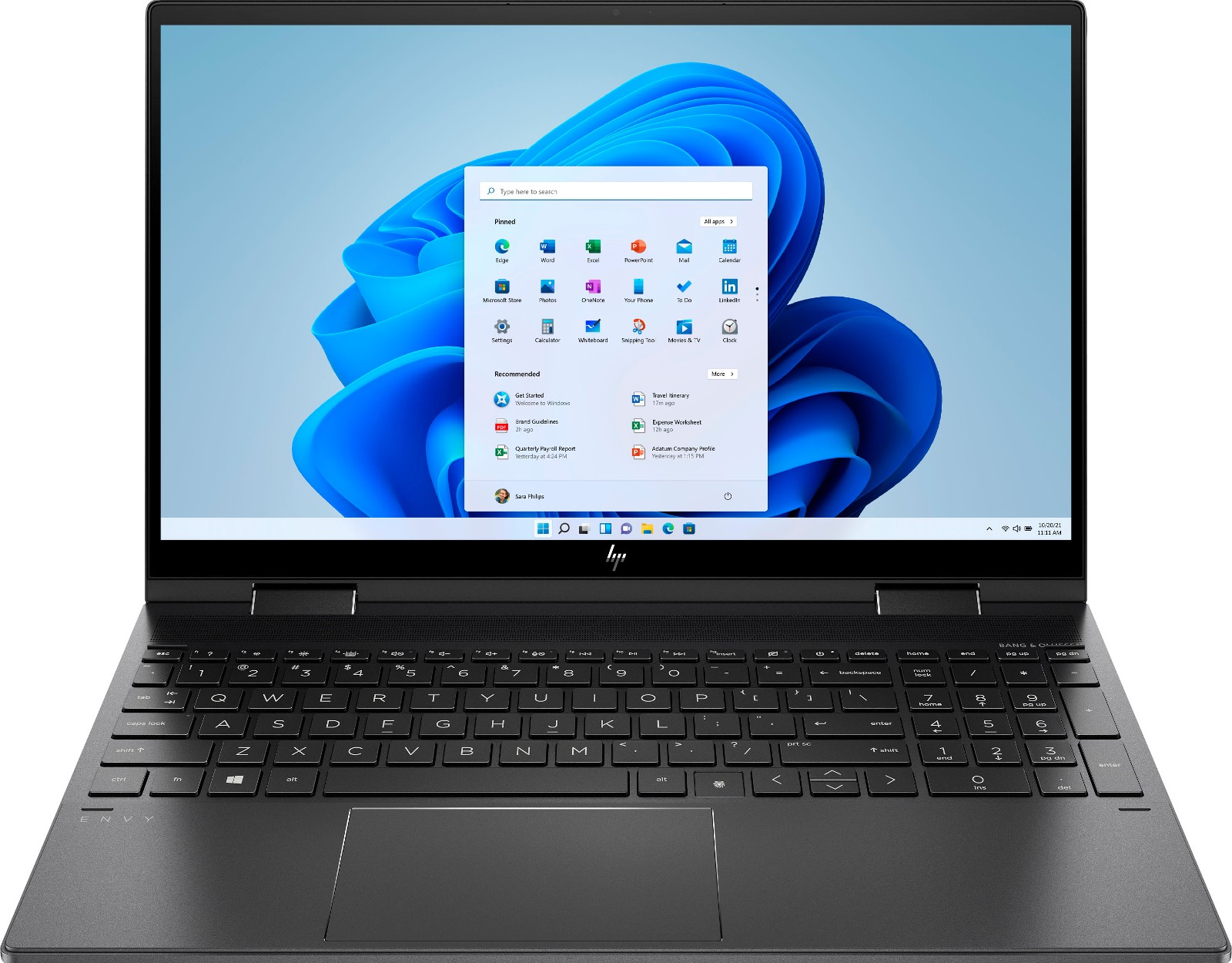 HP Envy X360 M 15.6" AMD R5 4500U 8GB 256GB SSD W11P Touch Low Battery Health