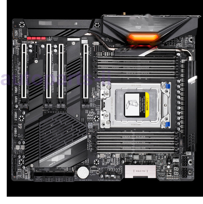 TRX40 Gigabyte AORUS MASTER REV 1.1 Motherboard CPU TRX40 AMD Ryzen DDR4 WiFi