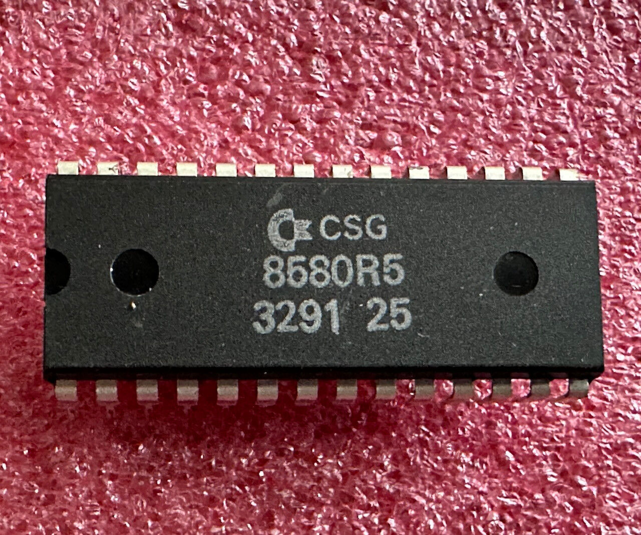 8580R5 Chip Ic Csg / Mos Sid Soundchip, Commodore C64 #32 91