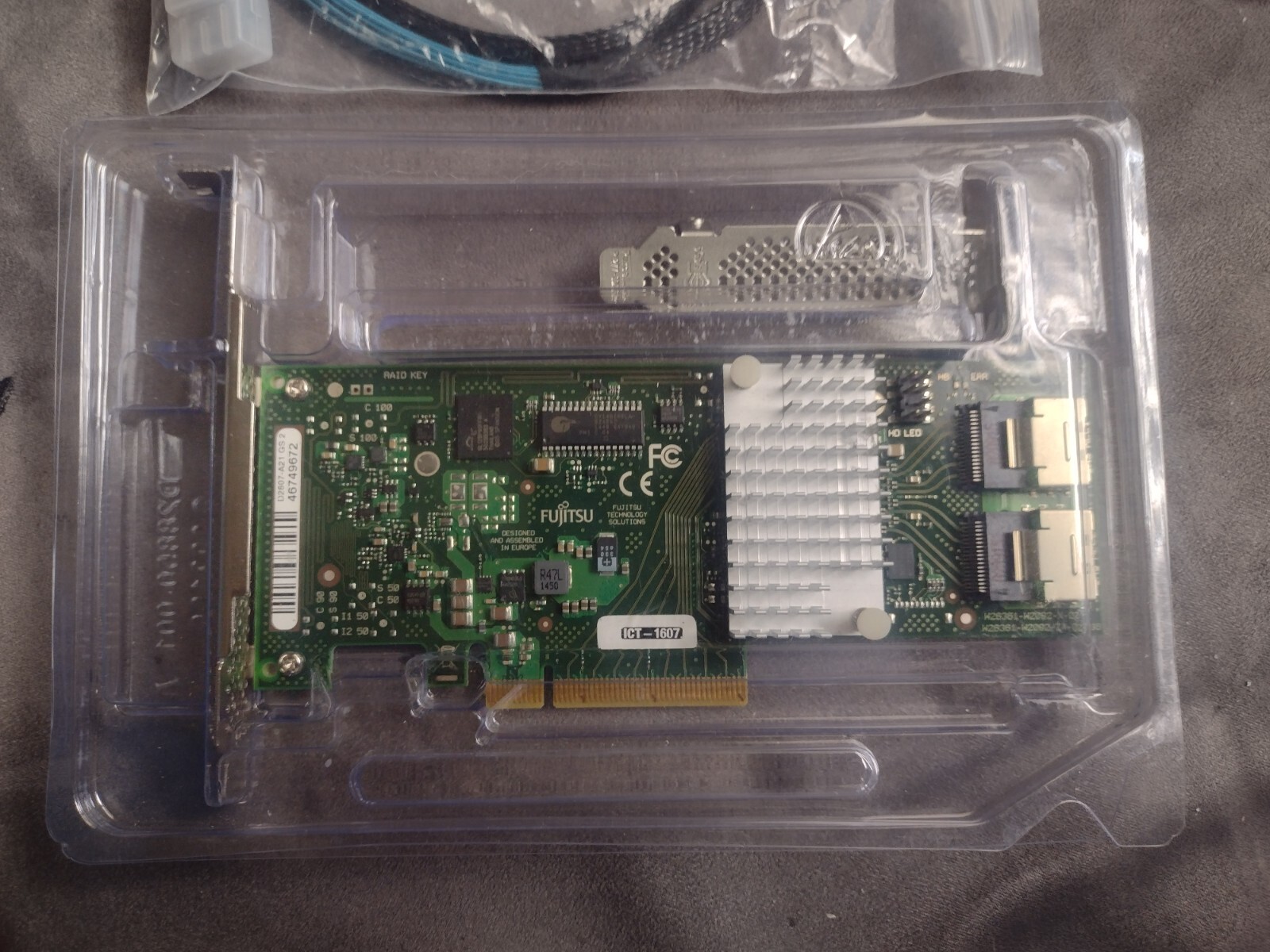 Raid Controller Card Fujitsu Siemens D2607-A21 GS2 SAS Raid Controller PCI-E