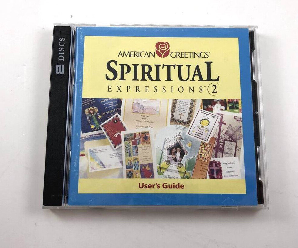American Greetings SPIRITUAL EXPRESSIONS 2 for PC WIN 95/98