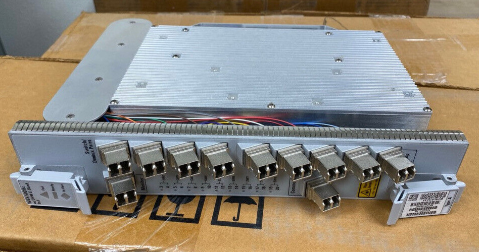 CIENA NTK553FC WOWUA7AEAA WAVELENGTH SELECTIVE SWITCH (WSS) 50GHZ OPM C-BAND 9X1