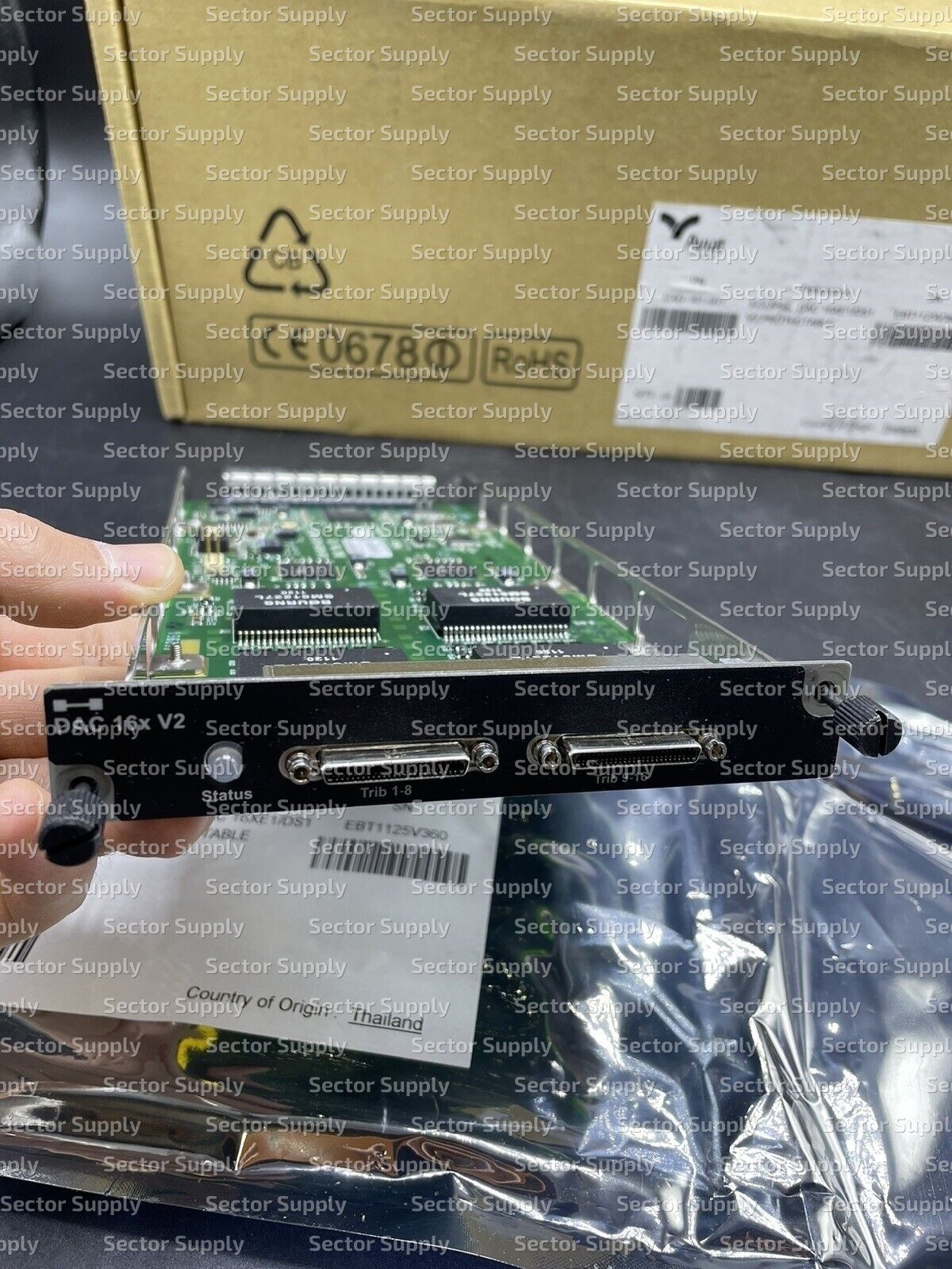 NEW EXD-161-001 AVIAT NETWORKS DATA ACCESS CARD ECLIPSE DRXRAAD DAC 16X V2