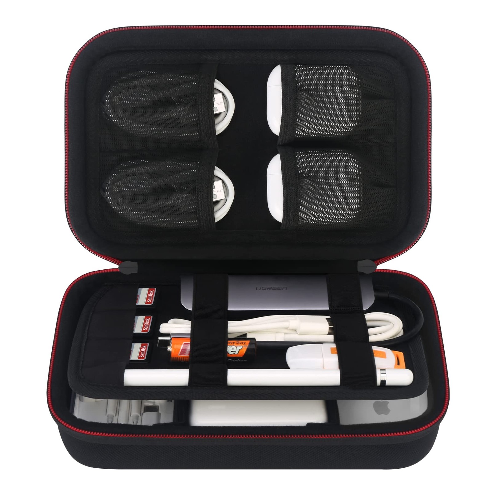 Hard Travel Cords Organizer Universal Small Electronic Accessories Carrying C...