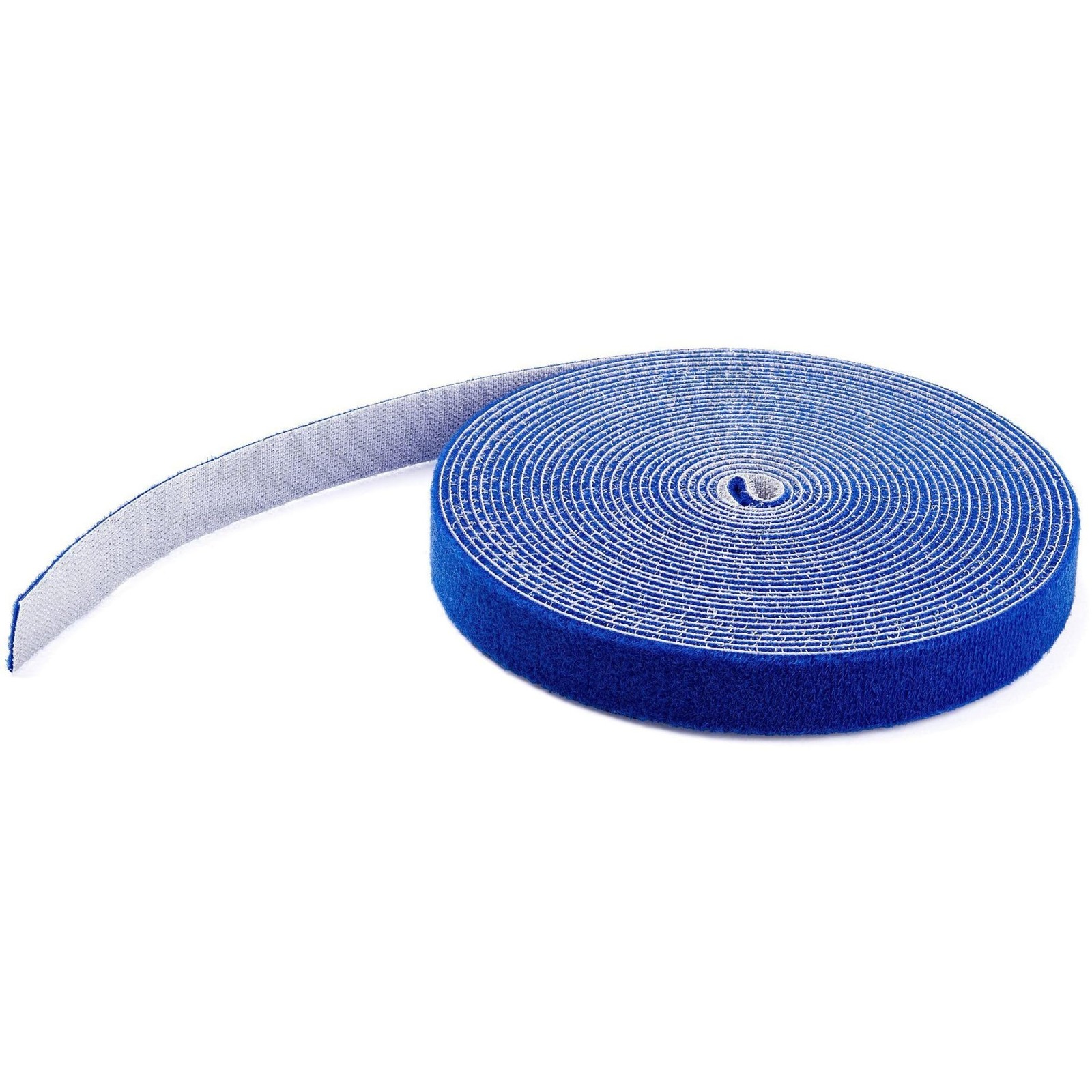 StarTech 100ft Hook and Loop Roll Cable Ties Blue HKLP100BL