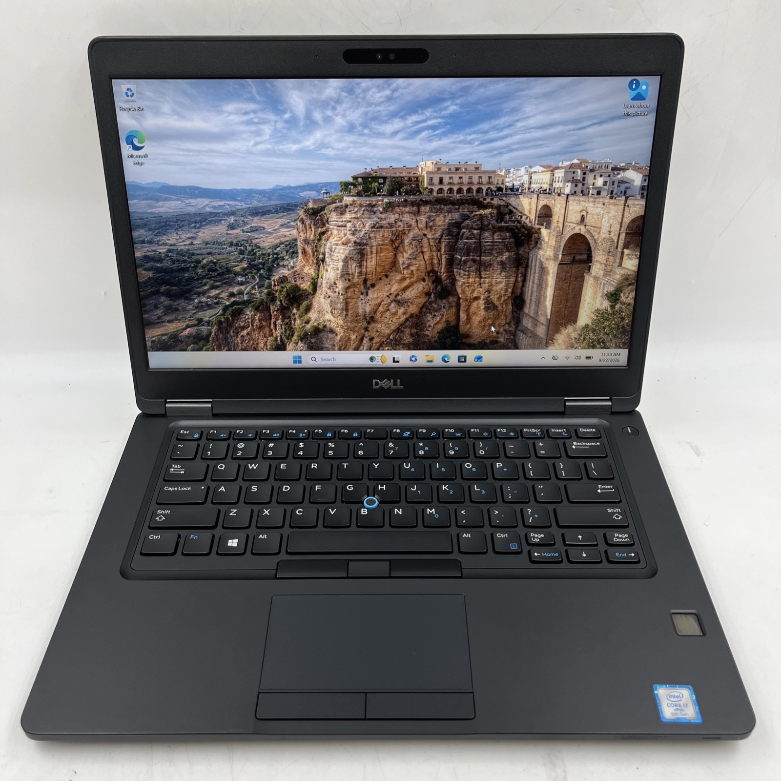 Dell Latitude 5490 I7-8650U 1.9GHz 8GB 256GB SSD W11P - Excellent Battery