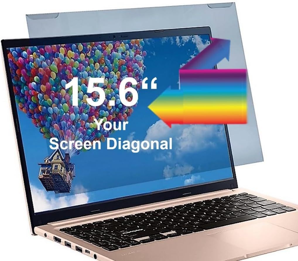 15.6 inch Diagonal Blue Light Blocking Screen Protector Filter for Apple MacBook