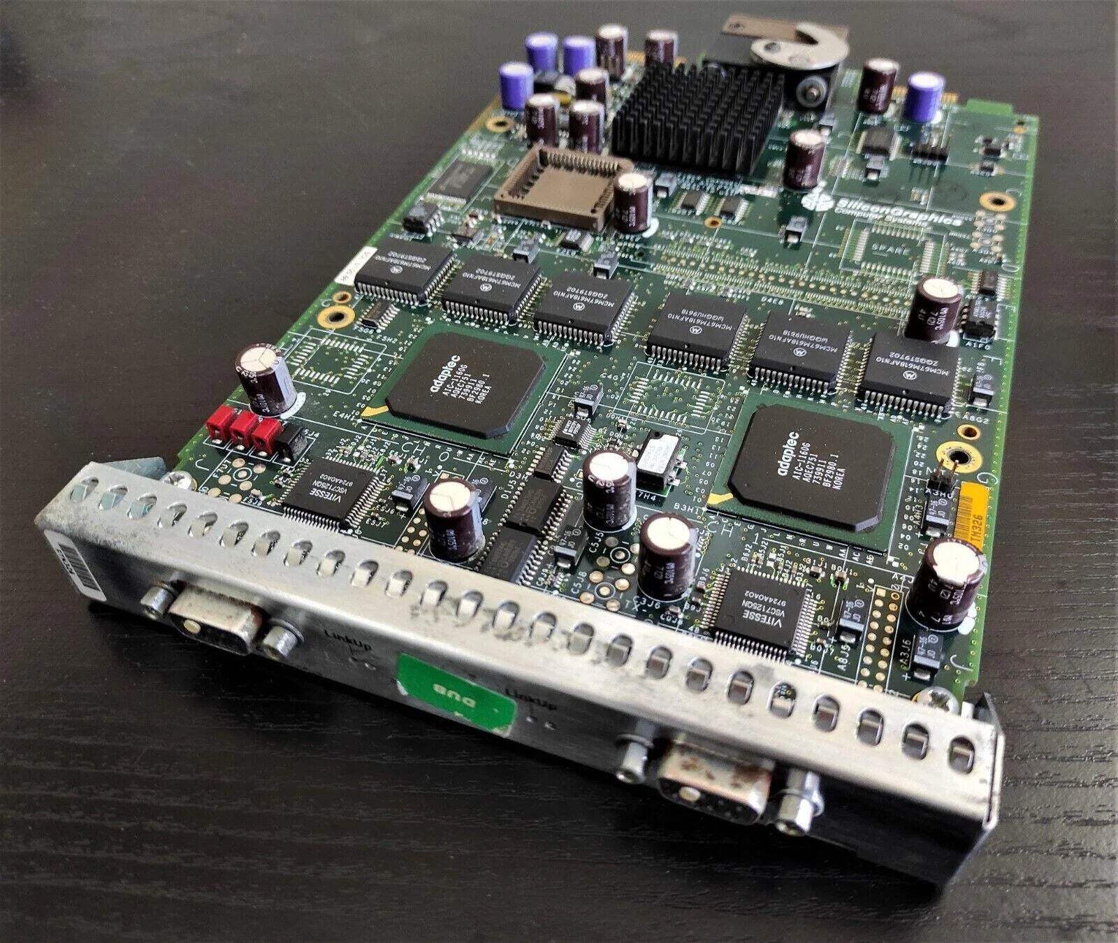 Silicon Graphics Octane2 XIO 2Port 1Gb Fibre Channel Board SGI PN 030-0927-003-B
