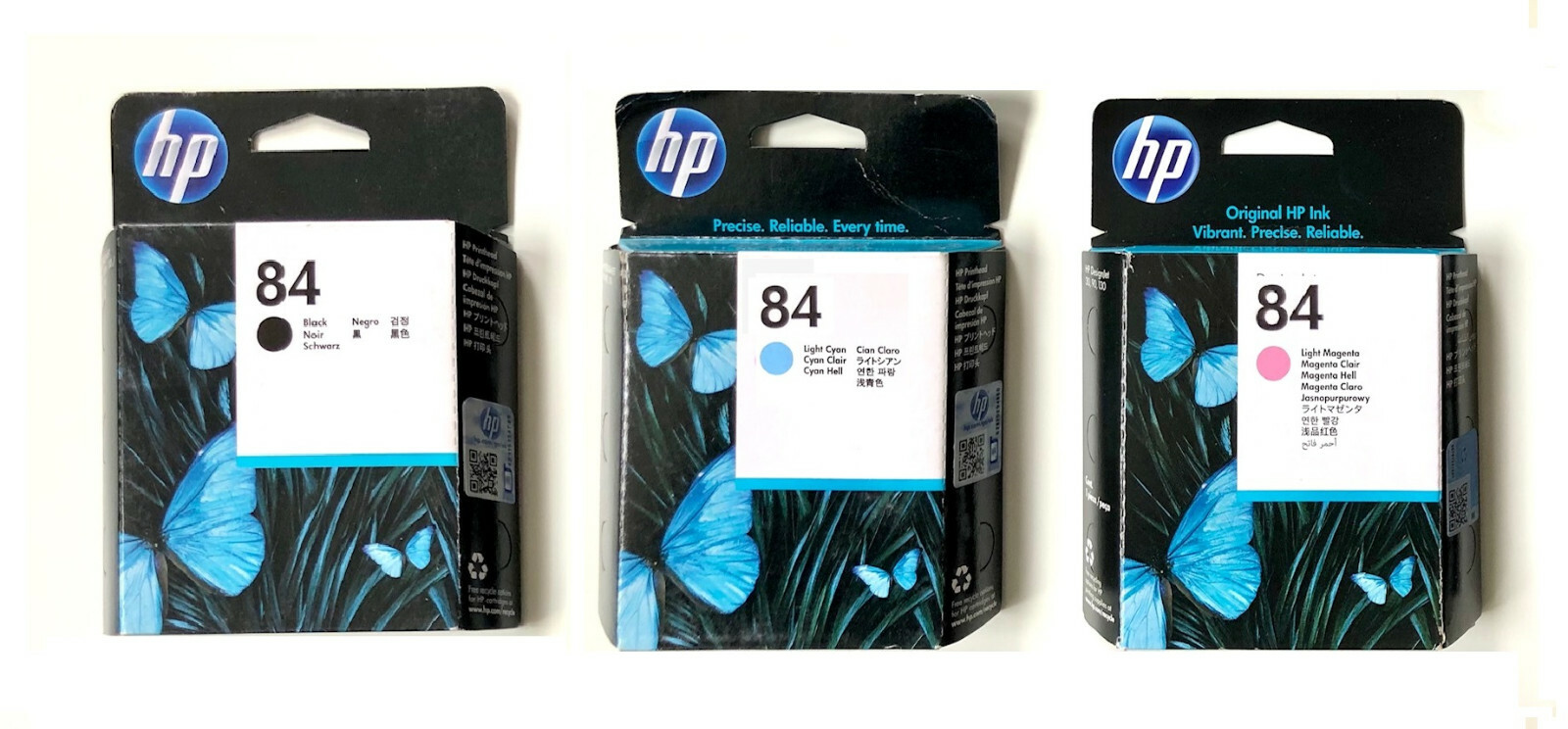 3x Genuine Printhead HP Designjet 10 20 50 120 HP / No 84 C5019A C5020A C5021A