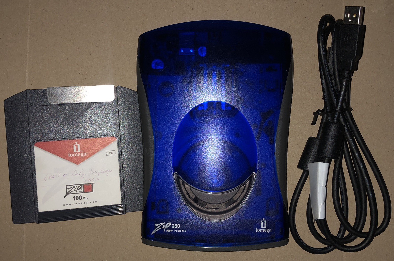 Mint External Zip 250 USB Drive, Z250USBPCMBP
