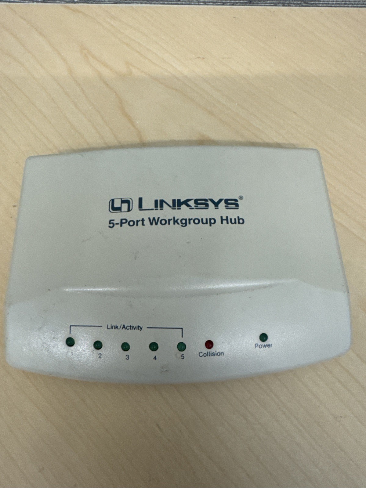 Linksys EW5HUB Ethernet 5-Port Workgroup HUB - NO AC ADAPTER