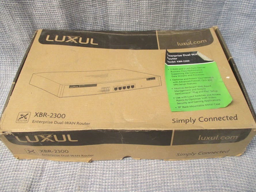Luxul XBR-2300 Enterprise Dual WAN Router | New