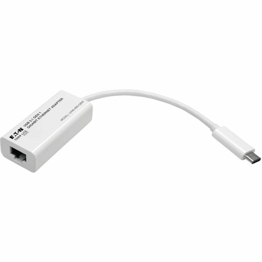 Eaton Tripp Lite Series USB-C to Gigabit Network Adapter, Thunderbolt 3