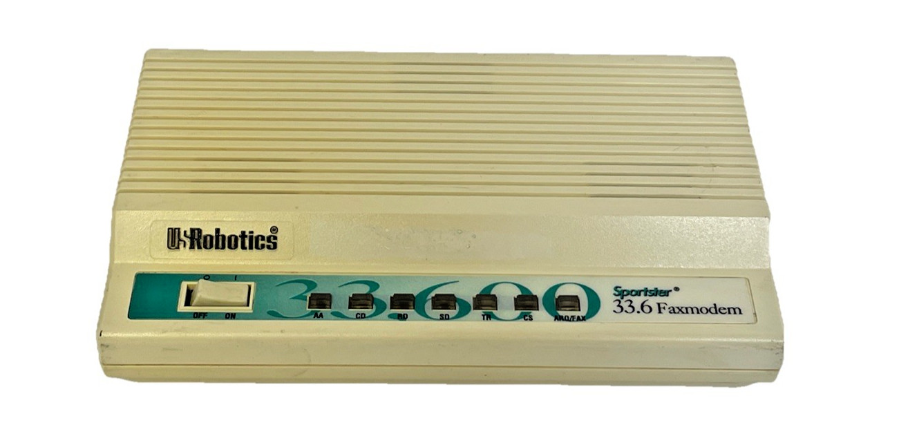 Vintage US ROBOTICS Sportster 33.6 Faxmodem Model 0701