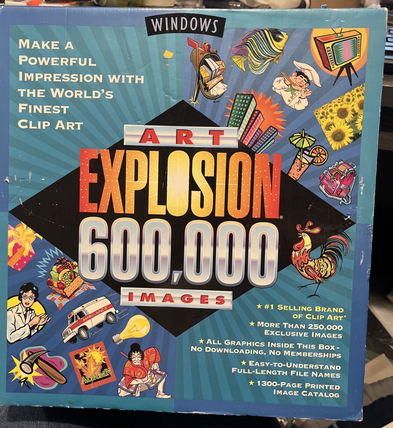 Art Explosion 600,000 on CDs