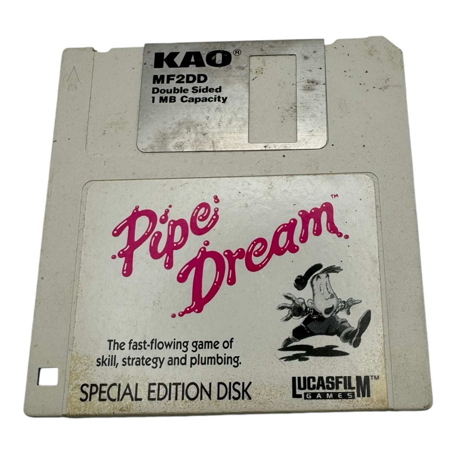 "Pipe Dream" Special Edition 1MB Floppy Disk By Lucasfilm Games