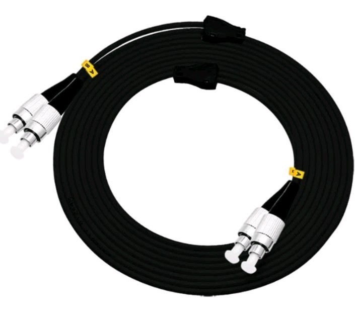 40M LC to SC Outdoor Armored Duplex 9/125 SM Fiber Optic Cable Jumper Optical...
