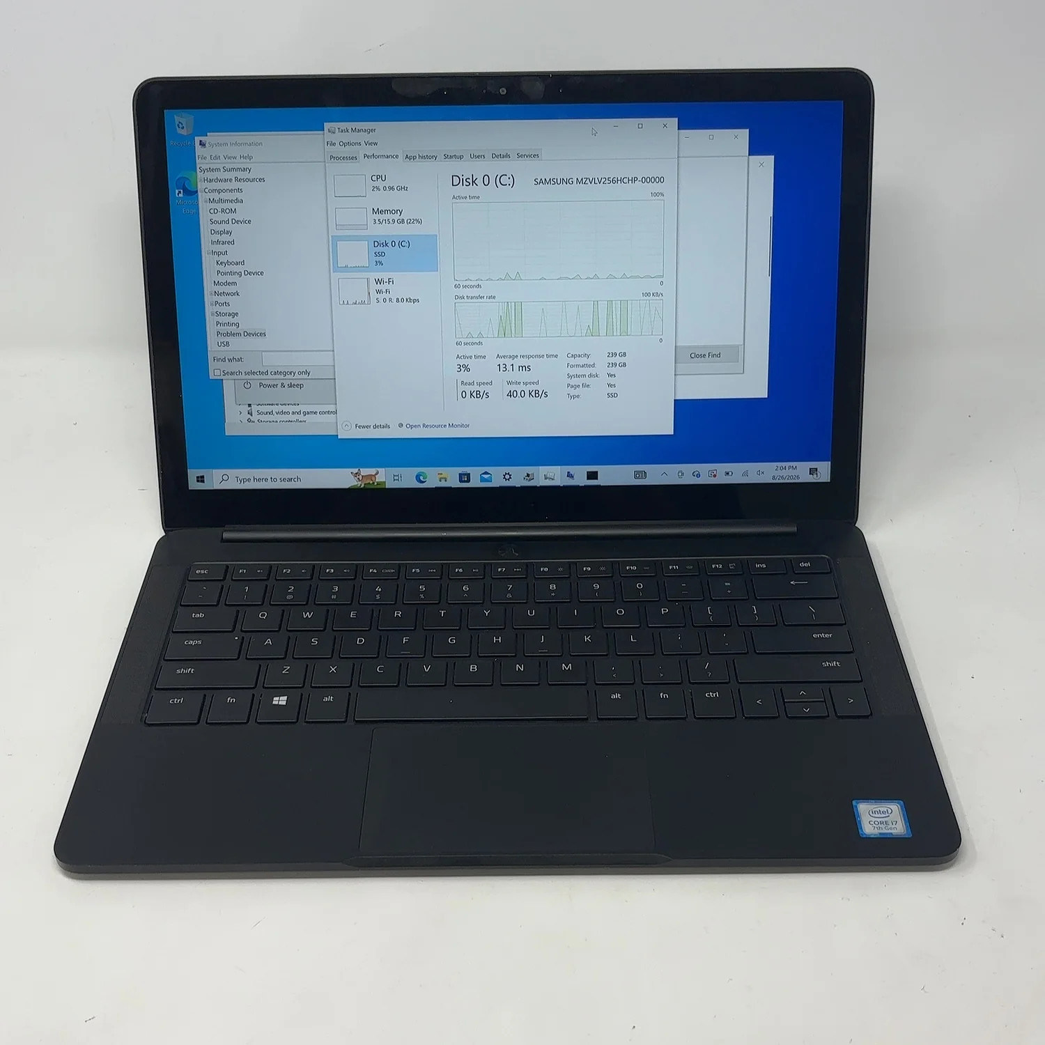 Razer Blade Stealth 13.2 i7-7500U 2.7GHz 16GB RAM 256GB SSD