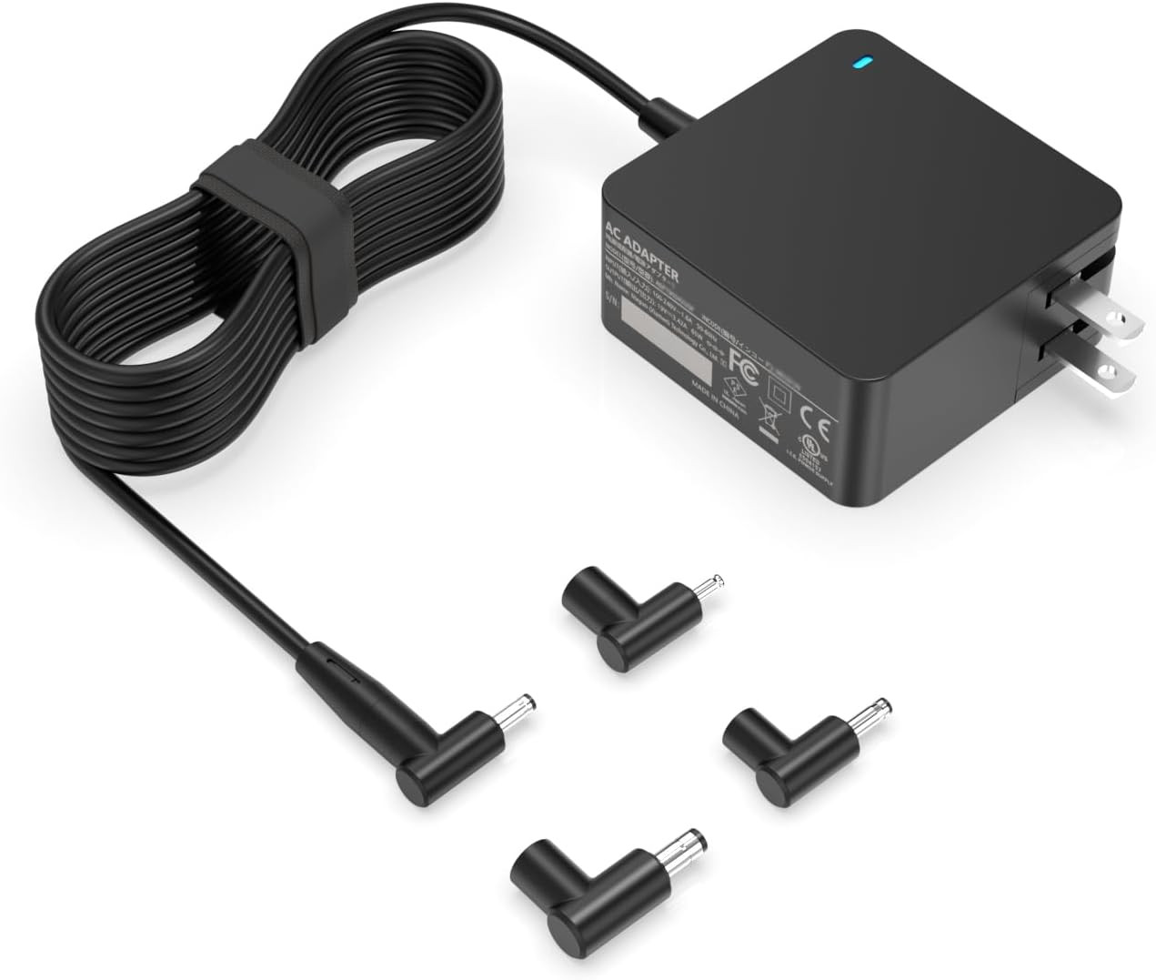 Charger Fit for Asus Laptop with round Port (UL Safety Certified) - Fit for Vivo