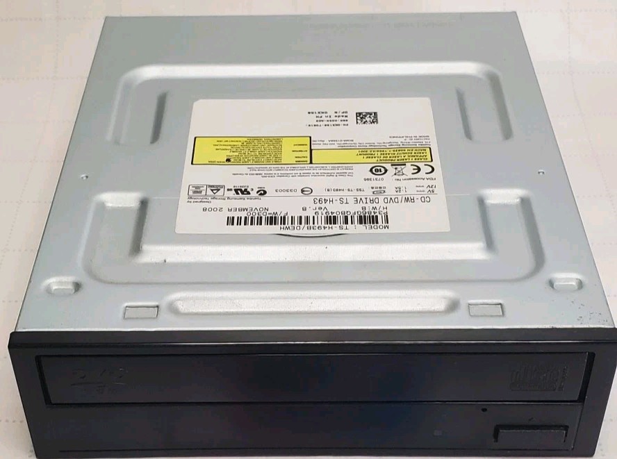 Tested ✅ Toshiba TS-H493 SATA Optical Drive - 16X DVD-ROM/48X CD-RW