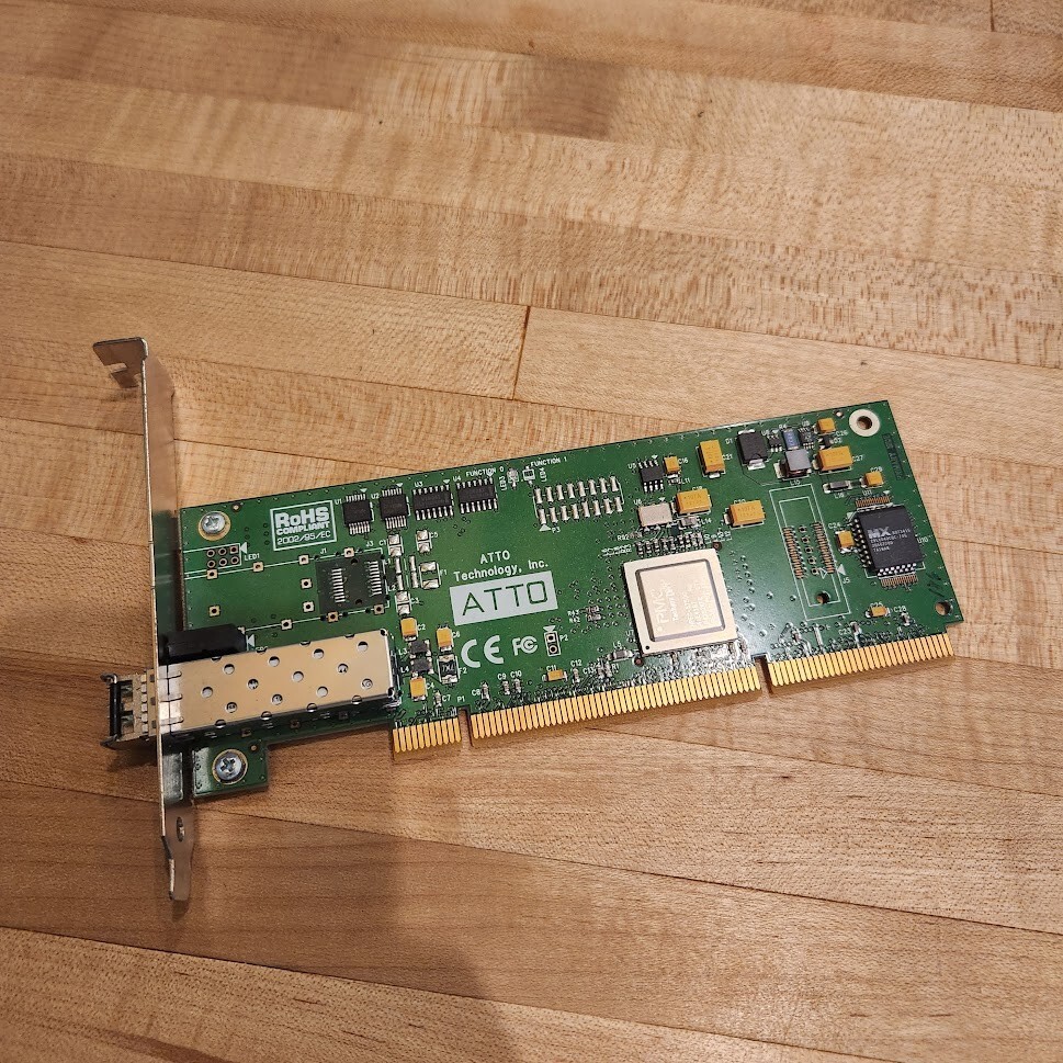 ATTO Tech FC-41XS Celerity Single-Channel 4Gb/s Fibre Channel PCI-X Host Adapter